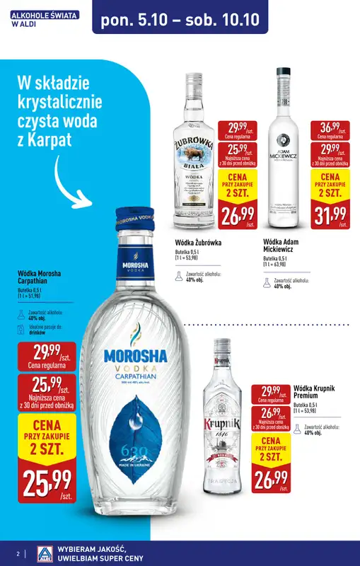 Aldi - gazetka promocyjna Świat alkoholi od poniedziałku 05.10 do soboty 31.10 - strona 3