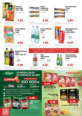Torimpex Toruńska Sieć Sklepów Spożywczych - gazetka promocyjna Gazetka od poniedziałku 19.10 do soboty 31.10 - strona 7