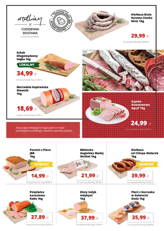 Torimpex Toruńska Sieć Sklepów Spożywczych - gazetka promocyjna Gazetka od poniedziałku 19.10 do soboty 31.10 - strona 4