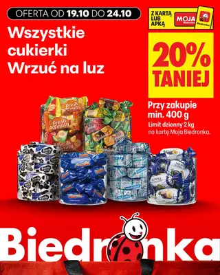 Biedronka - gazetka promocyjna Biedronkowe oszczędności od poniedziałku od poniedziałku 19.10 do środy 21.10 - strona 14