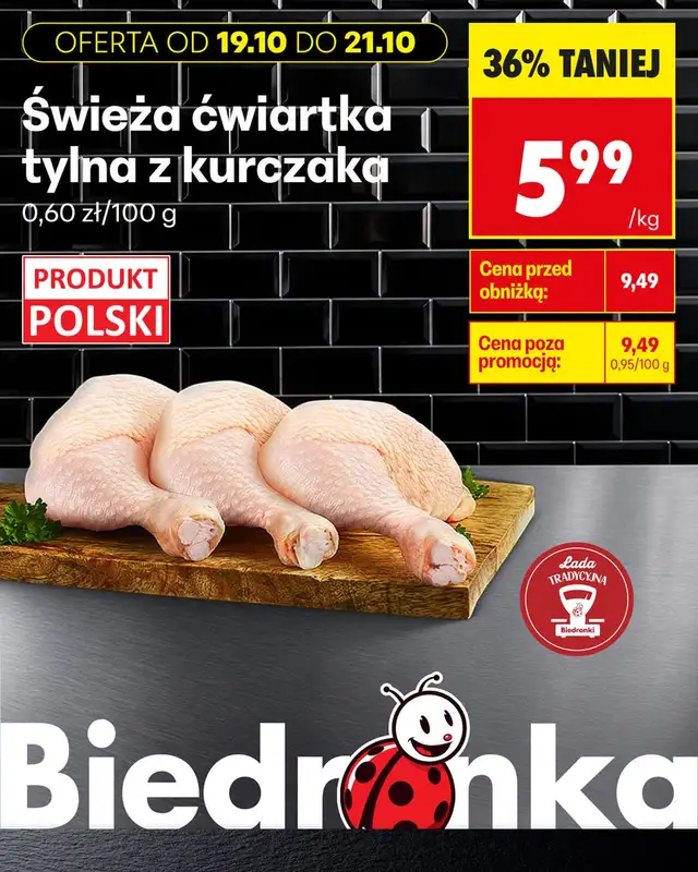 Biedronka - gazetka promocyjna Biedronkowe oszczędności od poniedziałku od poniedziałku 19.10 do środy 21.10 - strona 7