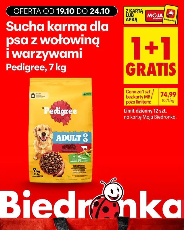 Biedronka - gazetka promocyjna Biedronkowe oszczędności od poniedziałku od poniedziałku 19.10 do środy 21.10 - strona 20