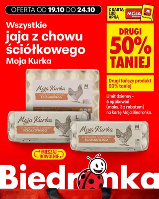 Biedronka - gazetka promocyjna Biedronkowe oszczędności od poniedziałku od poniedziałku 19.10 do środy 21.10 - strona 12