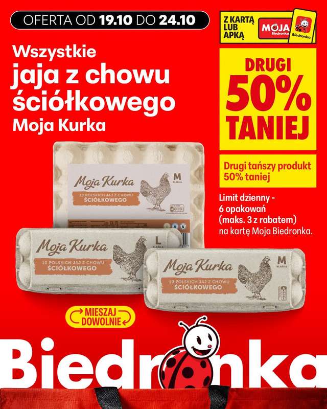 Biedronka - gazetka promocyjna Biedronkowe oszczędności od poniedziałku od poniedziałku 19.10 do środy 21.10 - strona 12
