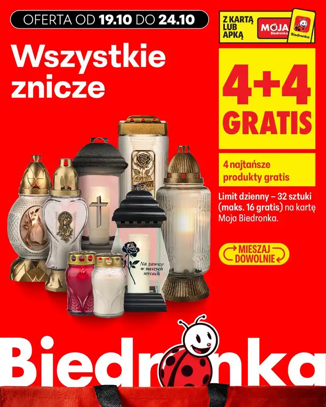 Biedronka - gazetka promocyjna Biedronkowe oszczędności od poniedziałku  