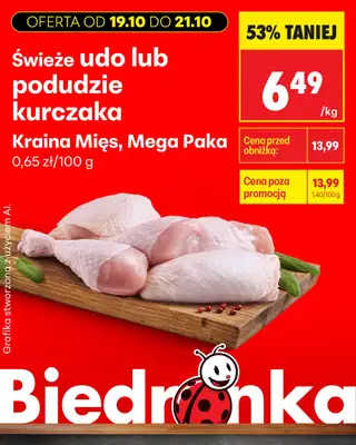 Biedronka - gazetka promocyjna Biedronkowe oszczędności od poniedziałku od poniedziałku 19.10 do środy 21.10 - strona 9