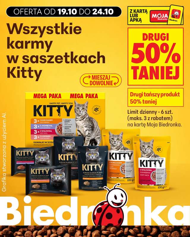 Biedronka - gazetka promocyjna Biedronkowe oszczędności od poniedziałku od poniedziałku 19.10 do środy 21.10 - strona 19