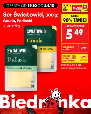 Biedronka - gazetka promocyjna Biedronkowe oszczędności od poniedziałku od poniedziałku 19.10 do środy 21.10 - strona 13