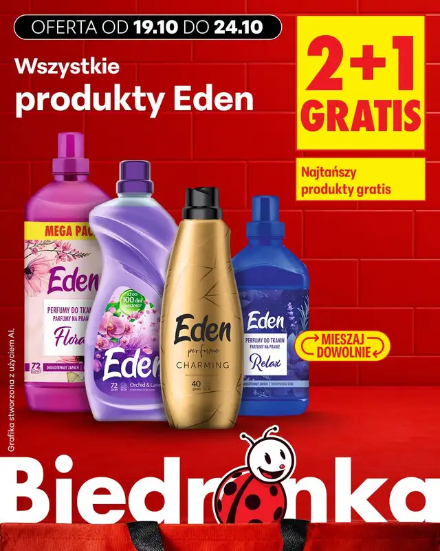 Biedronka - gazetka promocyjna Biedronkowe oszczędności od poniedziałku od poniedziałku 19.10 do środy 21.10 - strona 17