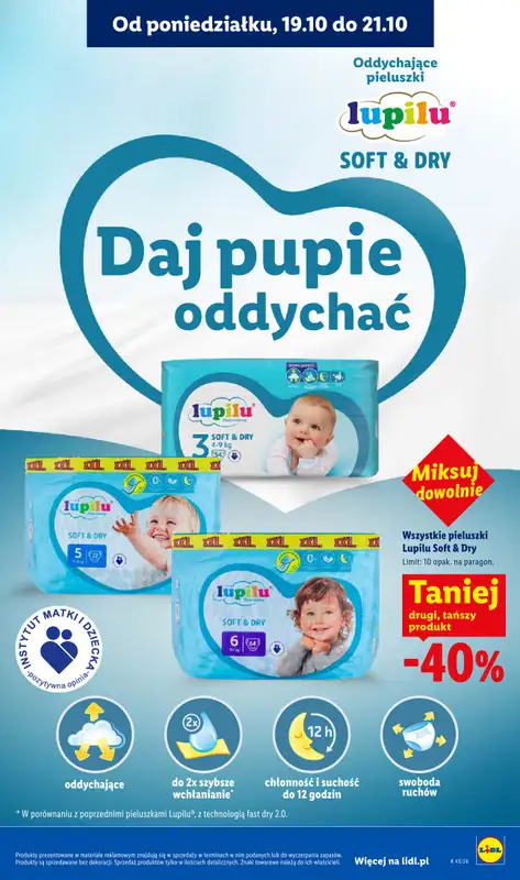 Lidl - gazetka promocyjna Oferta od poniedziałku od poniedziałku 19.10 do środy 21.10 - strona 91
