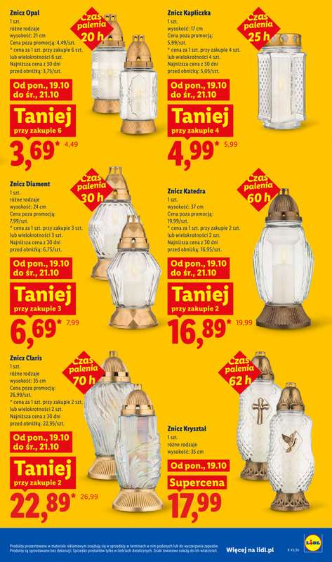 Lidl - gazetka promocyjna Oferta od poniedziałku od poniedziałku 19.10 do środy 21.10 - strona 99