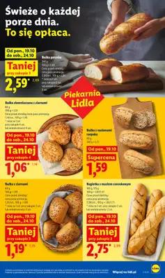 Lidl - gazetka promocyjna Oferta od poniedziałku od poniedziałku 19.10 do środy 21.10 - strona 47