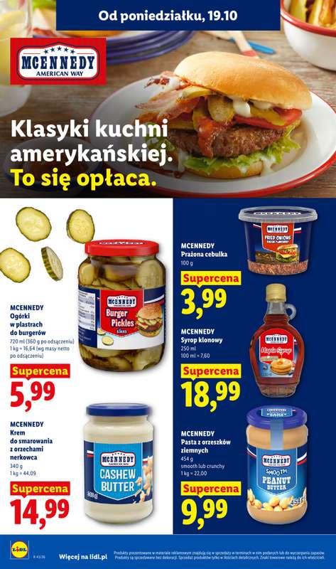 Lidl - gazetka promocyjna Oferta od poniedziałku od poniedziałku 19.10 do środy 21.10 - strona 62