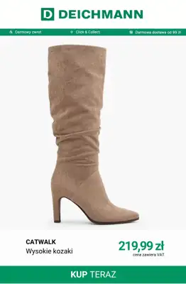 Deichmann - gazetka promocyjna Kozaki klasyczne od poniedziałku 19.10  - strona 7