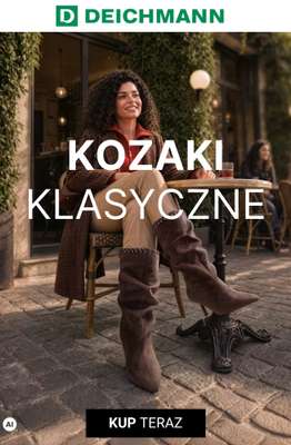 Deichmann - gazetka promocyjna Kozaki klasyczne od poniedziałku 19.10 