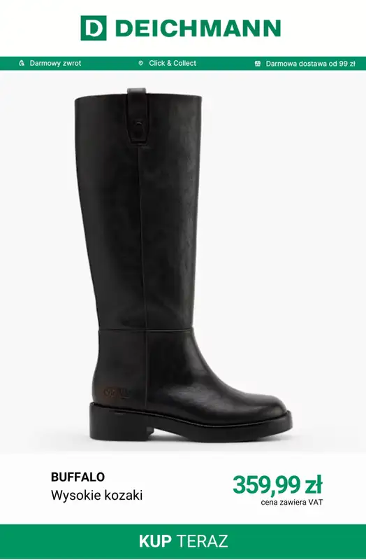 Deichmann - gazetka promocyjna Kozaki klasyczne od poniedziałku 19.10  - strona 3
