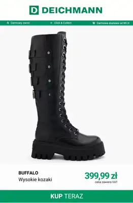 Deichmann - gazetka promocyjna Kozaki klasyczne od poniedziałku 19.10  - strona 12