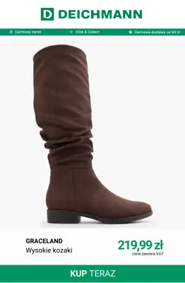 Deichmann - gazetka promocyjna Kozaki klasyczne od poniedziałku 19.10  - strona 10