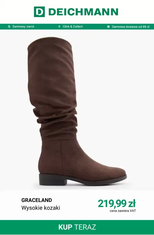 Deichmann - gazetka promocyjna Kozaki klasyczne od poniedziałku 19.10  - strona 10
