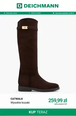 Deichmann - gazetka promocyjna Kozaki klasyczne od poniedziałku 19.10  - strona 5