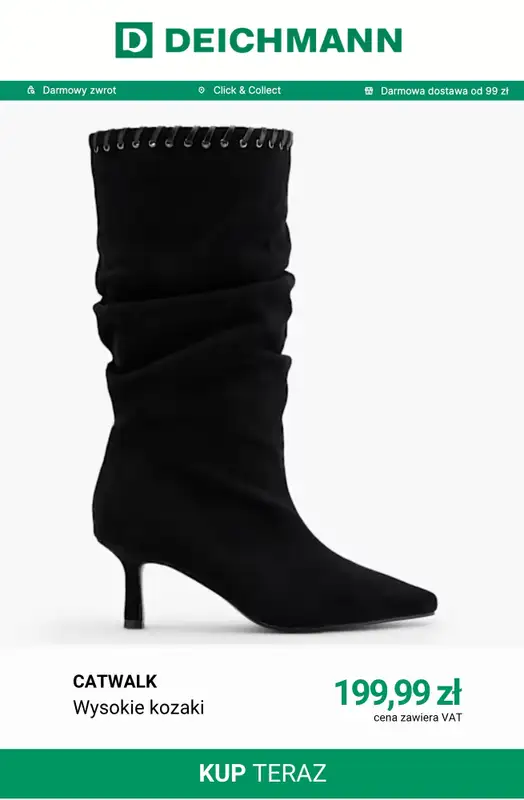 Deichmann - gazetka promocyjna Kozaki klasyczne od poniedziałku 19.10  - strona 11
