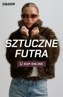 Cropp - gazetka promocyjna Sztuczne futra damskie - od 109,99 zł od poniedziałku 19.10 