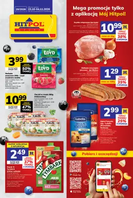 Hitpol - gazetka promocyjna Gazetka od piątku 23.10 do środy 04.11