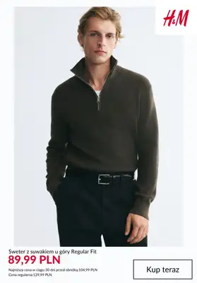 H&M - gazetka promocyjna Wyprzedaż - kolekcja męska od poniedziałku 19.10  - strona 6