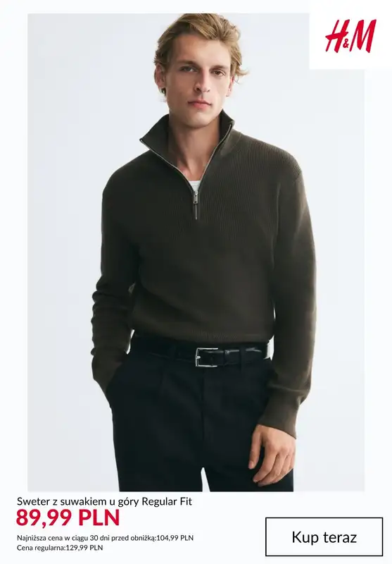 H&M - gazetka promocyjna Wyprzedaż - kolekcja męska od poniedziałku 19.10  - strona 6
