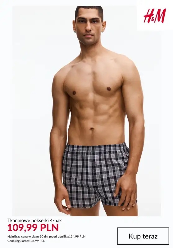 H&M - gazetka promocyjna Wyprzedaż - kolekcja męska od poniedziałku 19.10  - strona 8