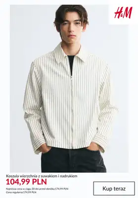 H&M - gazetka promocyjna Wyprzedaż - kolekcja męska od poniedziałku 19.10  - strona 4