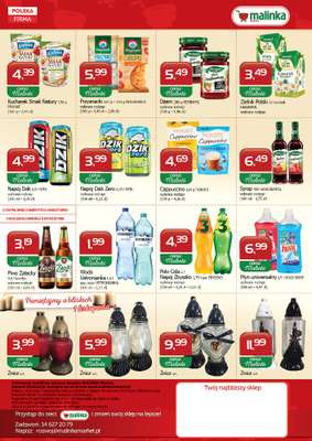 MALINKA - gazetka promocyjna Gazetka od poniedziałku 19.10 do środy 28.10 - strona 2