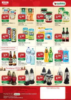 MALINKA - gazetka promocyjna Gazetka od poniedziałku 19.10 do środy 28.10 - strona 2