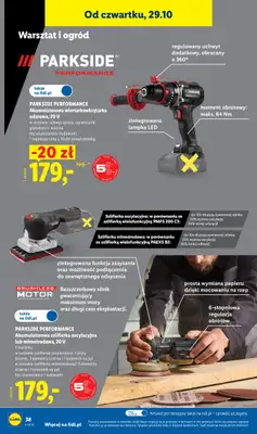 Lidl - gazetka promocyjna Katalog od poniedziałku 26.10 do soboty 31.10 - strona 44