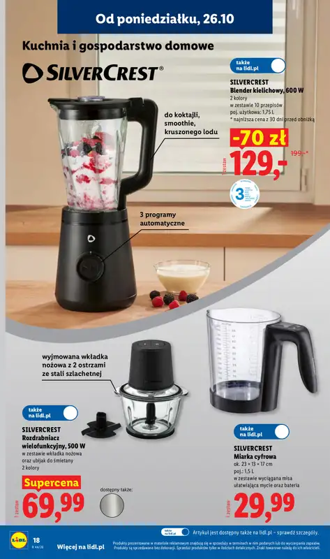 Lidl - gazetka promocyjna Katalog od poniedziałku 26.10 do soboty 31.10 - strona 22