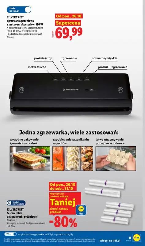 Lidl - gazetka promocyjna Katalog od poniedziałku 26.10 do soboty 31.10 - strona 15