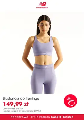 New Balance - gazetka promocyjna Extra  -11% na SALE z kodem od poniedziałku 19.10 do niedzieli 25.10 - strona 6