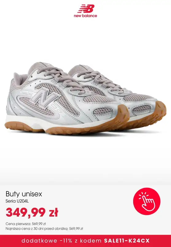 New Balance - gazetka promocyjna Extra  -11% na SALE z kodem od poniedziałku 19.10 do niedzieli 25.10 - strona 5
