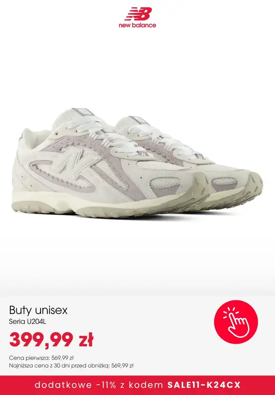 New Balance - gazetka promocyjna Extra  -11% na SALE z kodem od poniedziałku 19.10 do niedzieli 25.10 - strona 2