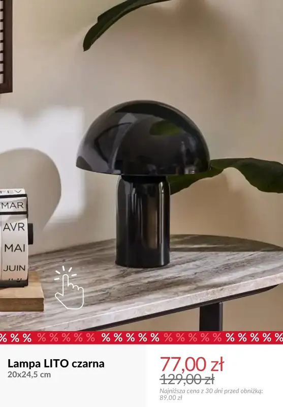 Homla - gazetka promocyjna Lampy nocne w supercenach od poniedziałku 19.10  - strona 5