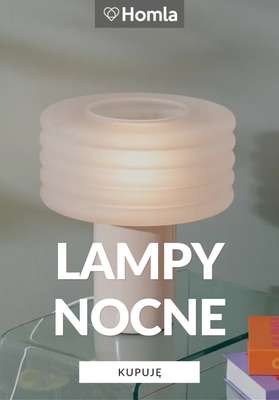 Homla - gazetka promocyjna Lampy nocne w supercenach od poniedziałku 19.10 