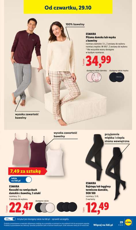 Lidl - gazetka promocyjna Katalog od poniedziałku 26.10 do soboty 31.10 - strona 35