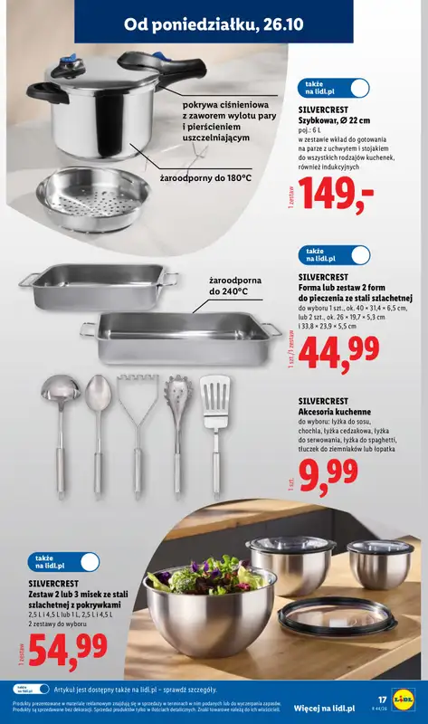 Lidl - gazetka promocyjna Katalog od poniedziałku 26.10 do soboty 31.10 - strona 21