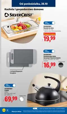 Lidl - gazetka promocyjna Katalog od poniedziałku 26.10 do soboty 31.10 - strona 26