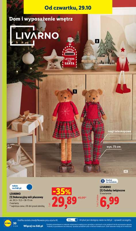 Lidl - gazetka promocyjna Katalog od poniedziałku 26.10 do soboty 31.10 - strona 36