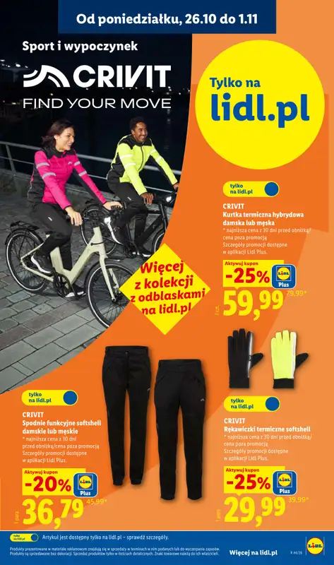 Lidl - gazetka promocyjna Katalog od poniedziałku 26.10 do soboty 31.10 - strona 9