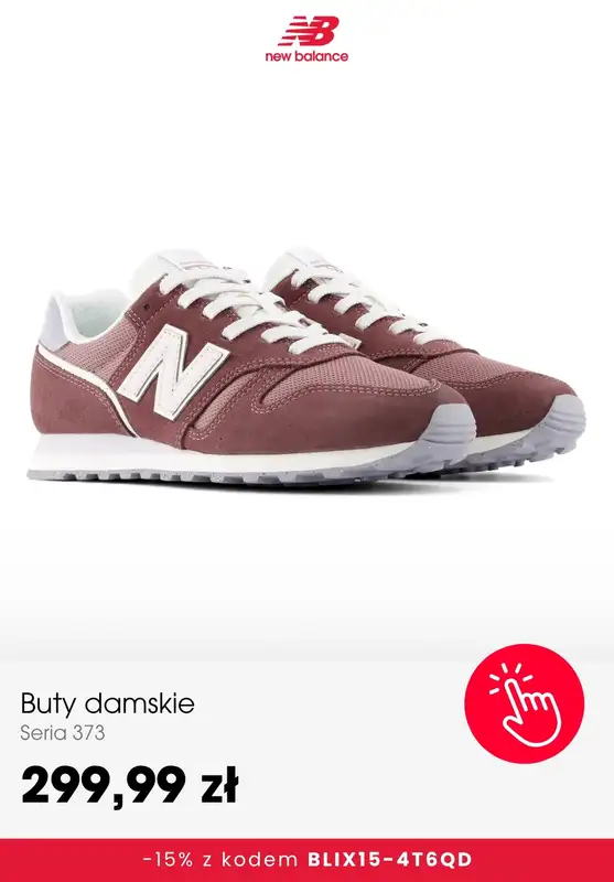 New Balance - gazetka promocyjna -15% na wybrane produkty od poniedziałku 19.10 do niedzieli 25.10 - strona 2