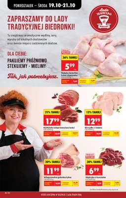 Biedronka - gazetka promocyjna Od poniedziałku, Z ladą tradycyjną od poniedziałku 19.10 do soboty 24.10 - strona 30