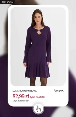 bonprix - gazetka promocyjna Szaleństwo zakupów! 20% rabatu z kodem! od poniedziałku 19.10 do środy 21.10 - strona 8