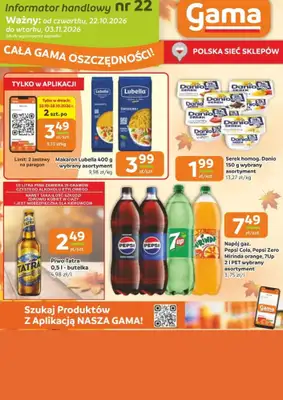 Gama - gazetka promocyjna Gazetka od czwartku 22.10 do wtorku 03.11 - strona 12